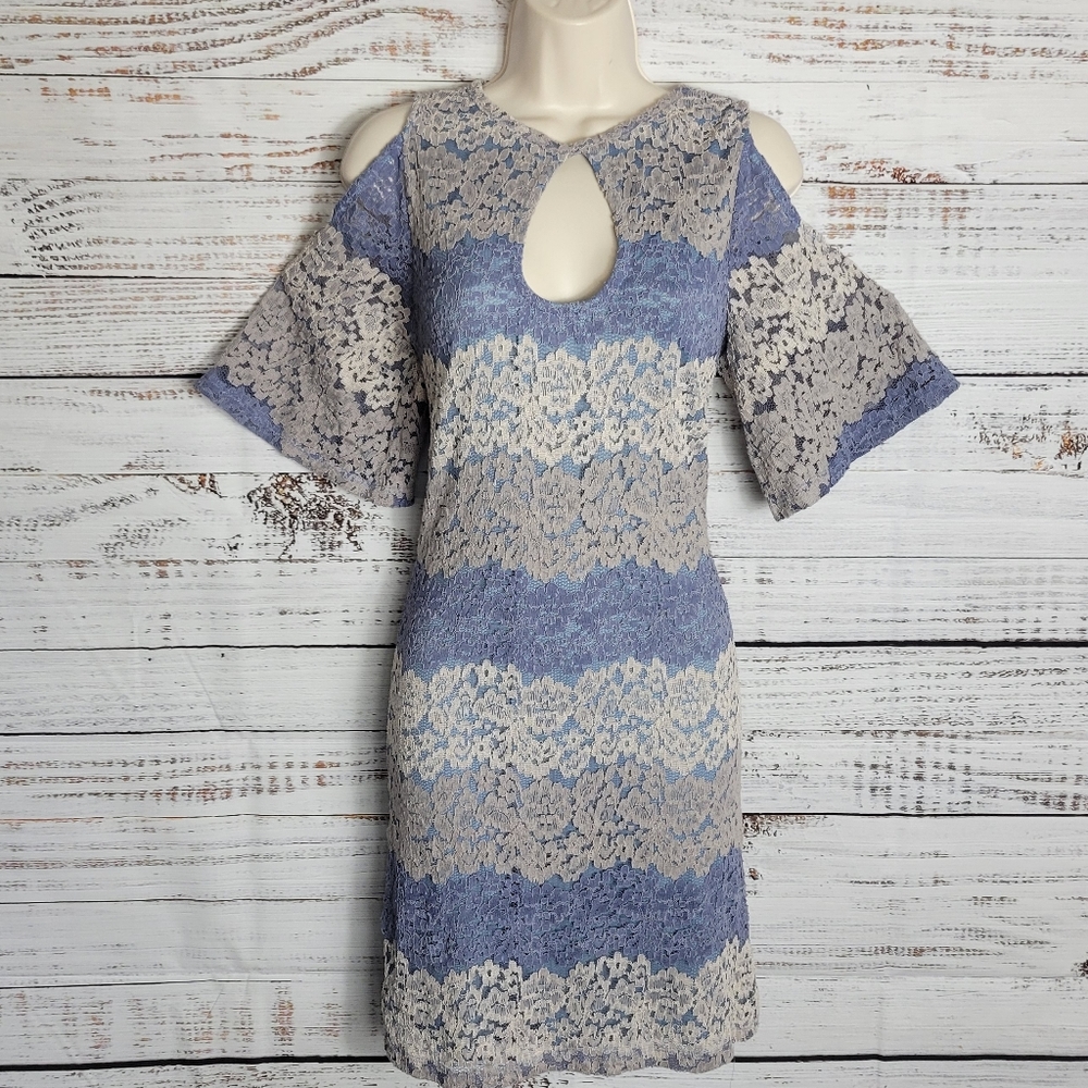 "Emery" lace mini dress